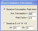 Size Branch Pipe Diameters